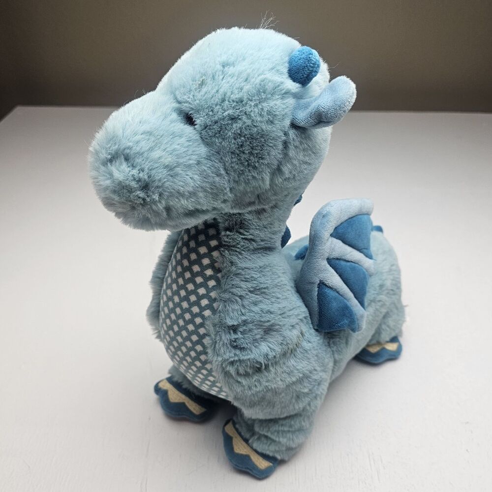 Douglas Baby Blue Demitri Dragon Starlight Musical Plush Stuffed Animal